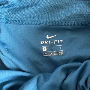 Blue Nike small dri fit shorts